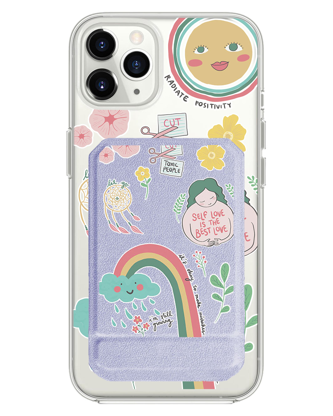 iPhone Magnetic Multifold Wallet - Self Love 1.0