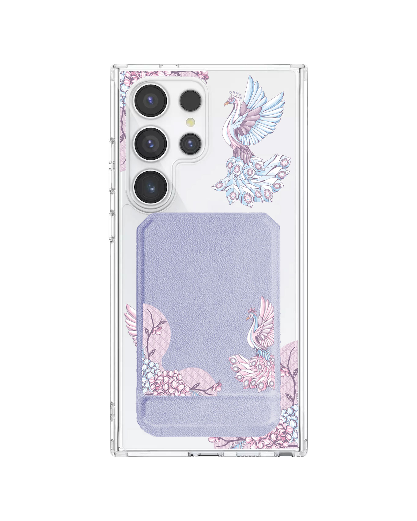 Android Magnetic Multifold Wallet - Peacock 1.0