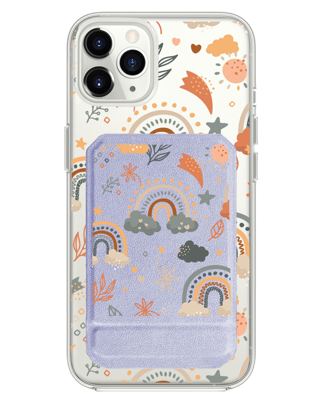 iPhone Magnetic Multifold Wallet - Boho 2.0