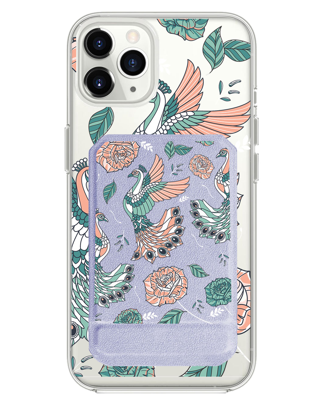 iPhone Magnetic Multifold Wallet - Bird of Paradise 3.0