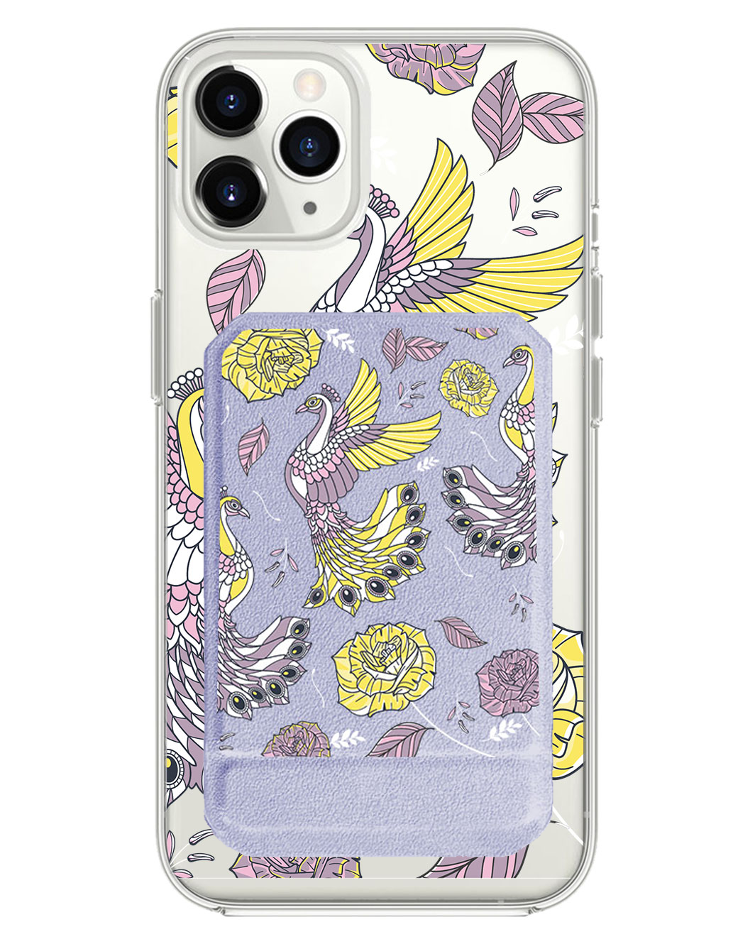 iPhone Magnetic Multifold Wallet - Bird of Paradise 4.0