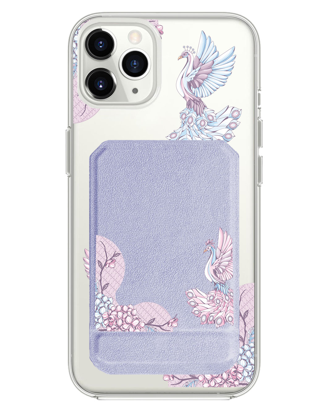 iPhone Magnetic Multifold Wallet - Peacock 2.0