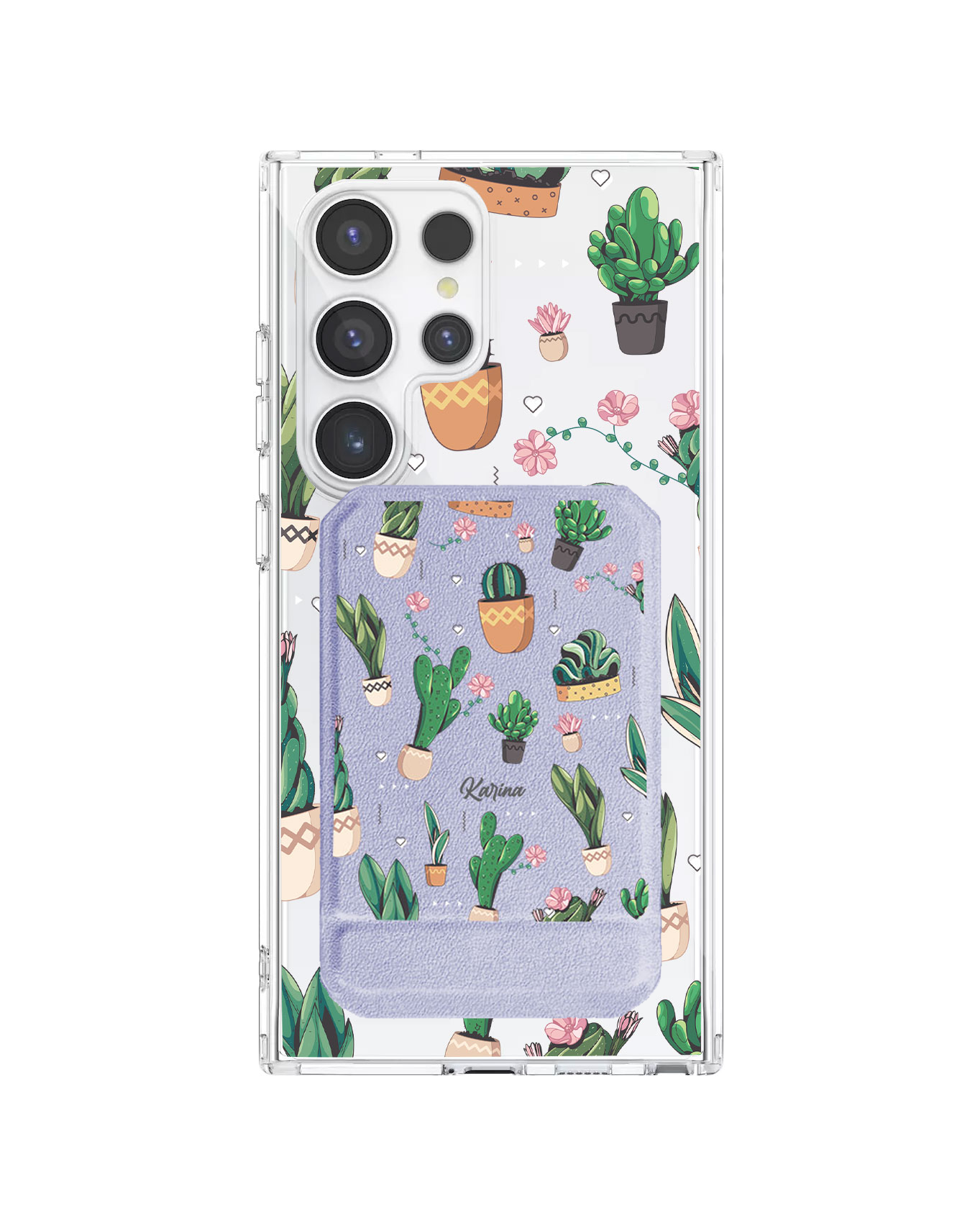 Android Magnetic Multifold Wallet - Cactus 3.0