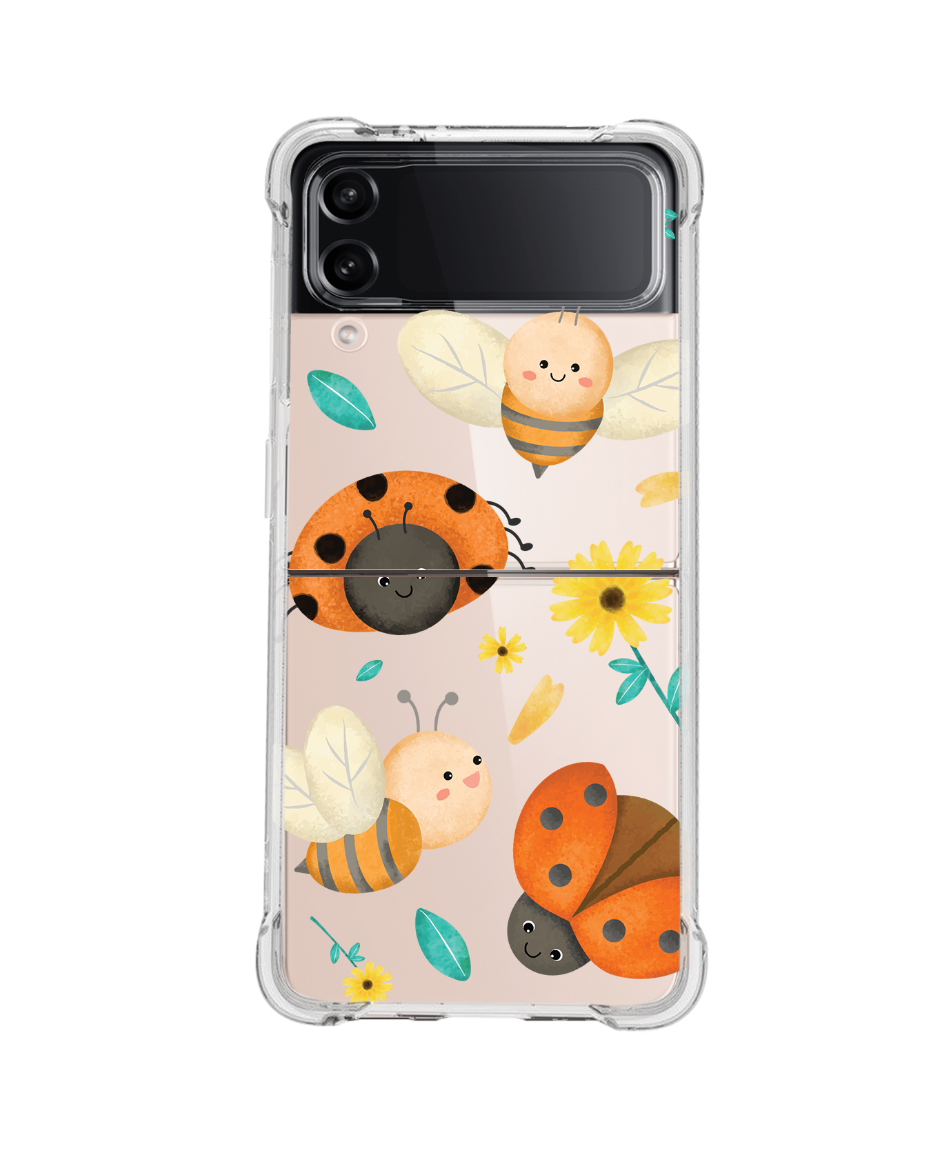 Android Flip / Fold Rearguard Hybrid - Lady Bug & Bee
