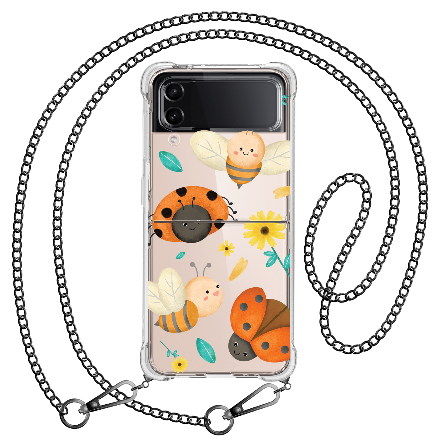 Android Flip / Fold Rearguard Hybrid - Lady Bug & Bee
