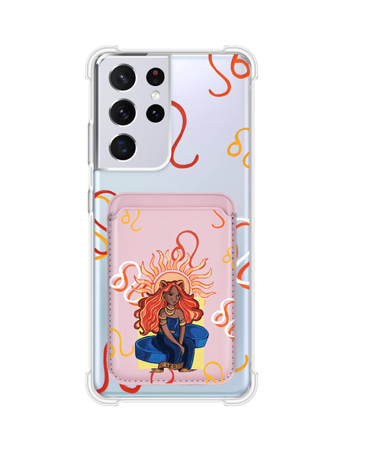 Android Magnetic Wallet Case - Leo