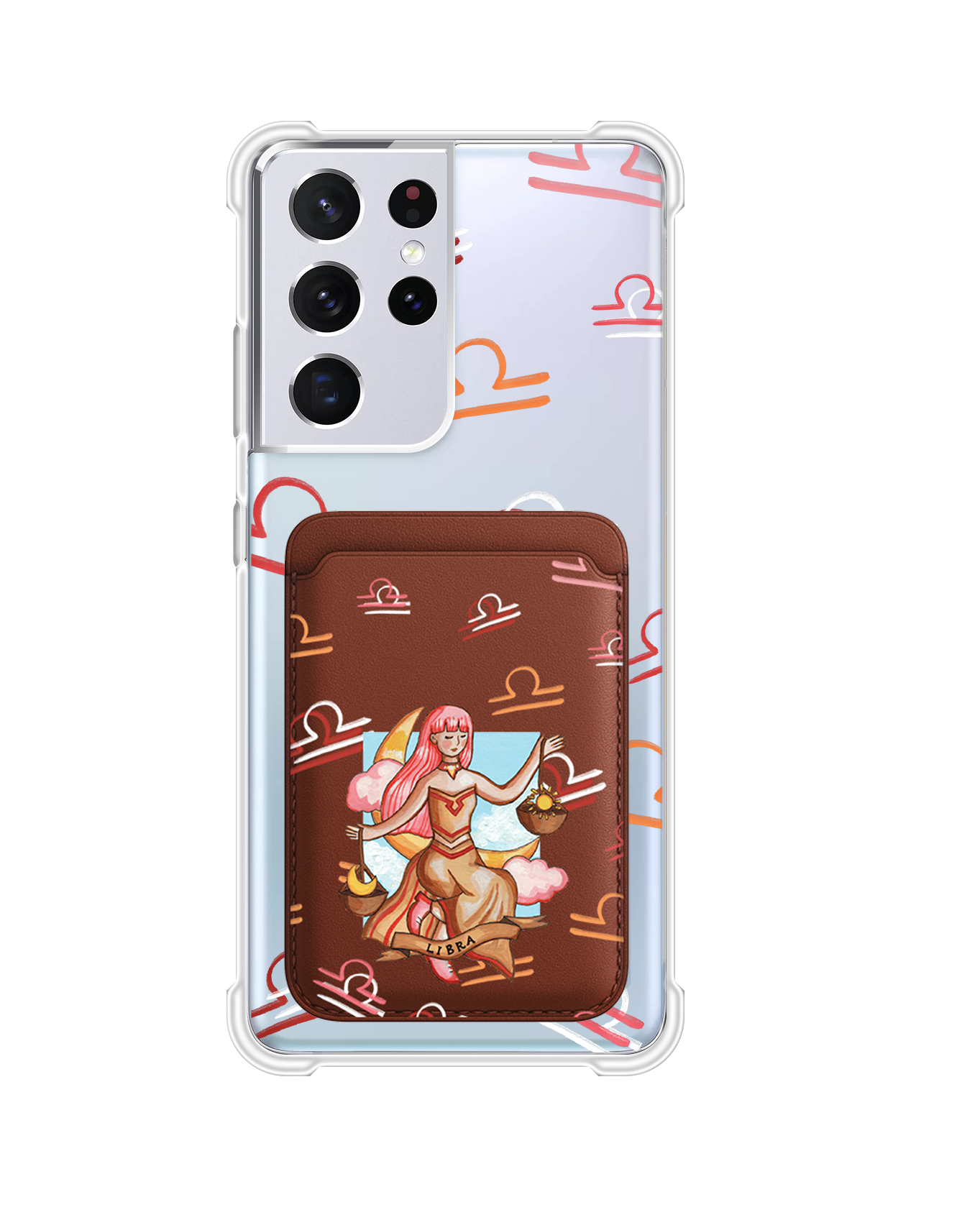 Android Magnetic Wallet Case - Libra