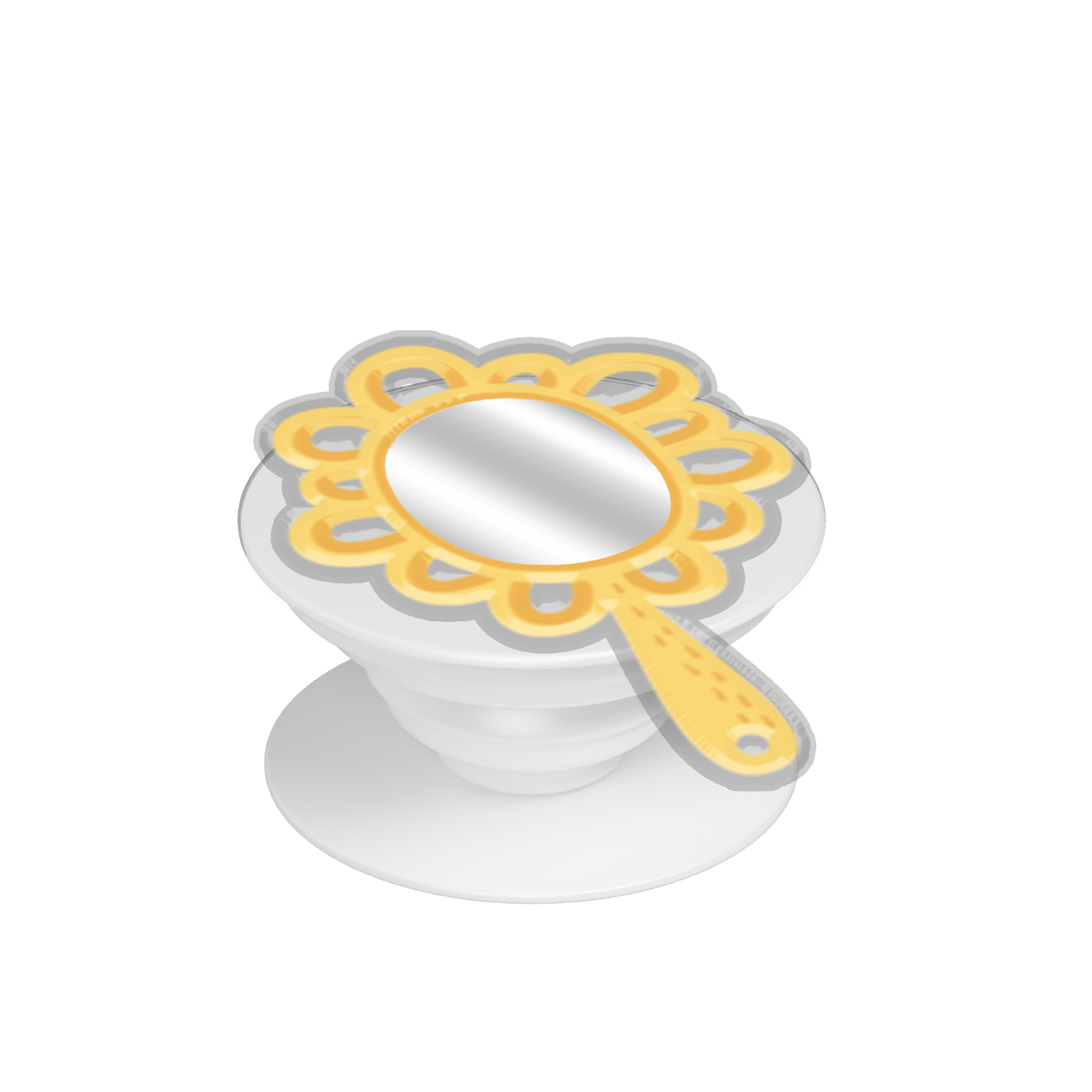 Pop Up Grip Mirror - Little Princess