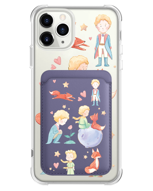 iPhone Magnetic Wallet Case - Little Prince & Fox