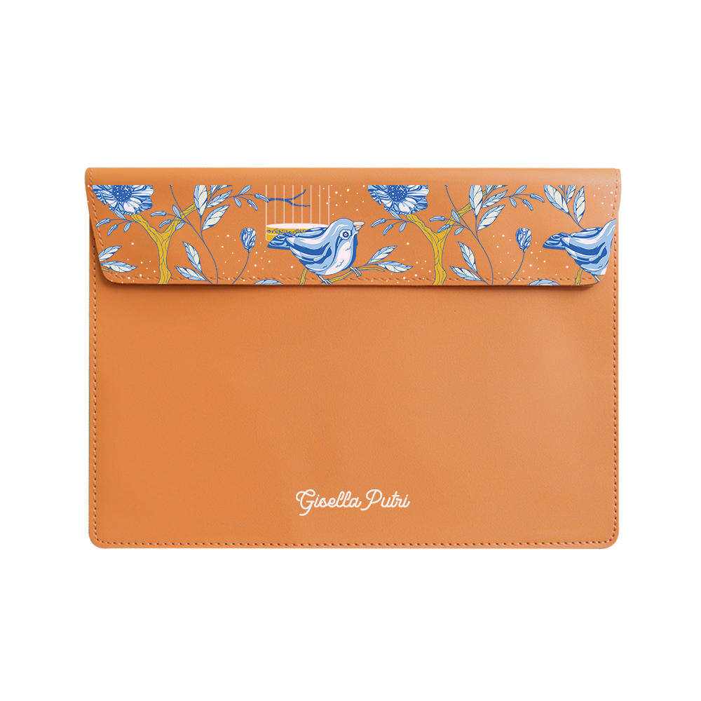 Vegan Leather Sleeve - Lovebird 10.0