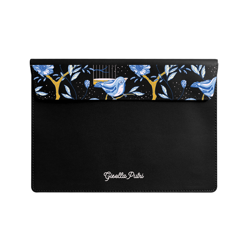 Vegan Leather Sleeve - Lovebird 10.0