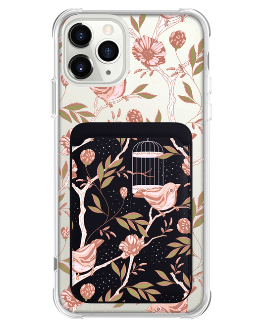 iPhone Magnetic Wallet Case - Lovebird 14.0