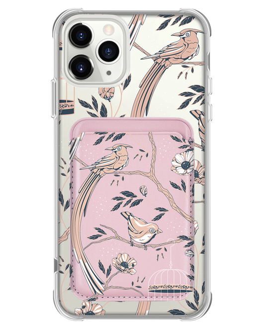 iPhone Magnetic Wallet Case - Lovebird 2.0