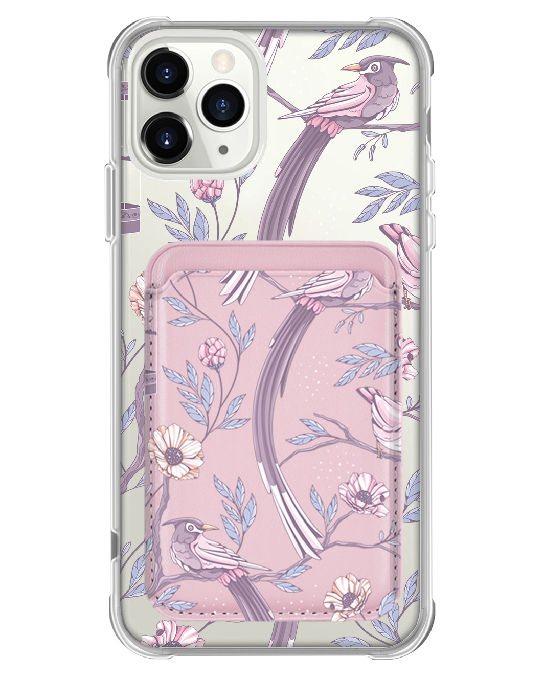 iPhone Magnetic Wallet Case - Lovebird 4.0