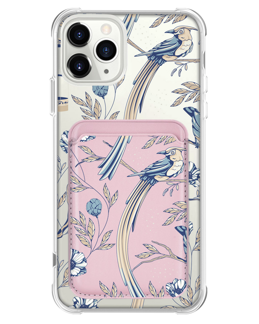 iPhone Magnetic Wallet Case - Lovebird 5.0