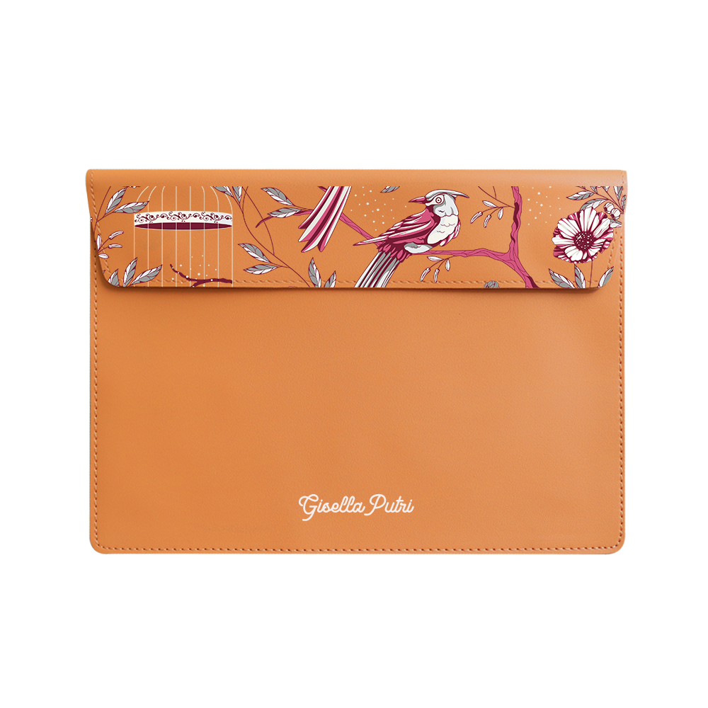 Vegan Leather Sleeve - Lovebird 6.0