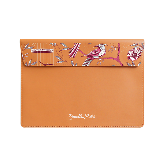 Vegan Leather Sleeve - Lovebird 6.0