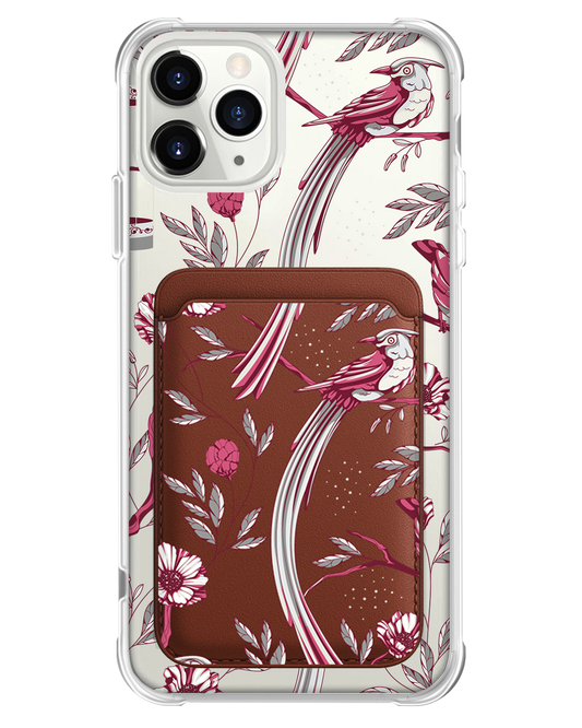 iPhone Magnetic Wallet Case - Lovebird 6.0