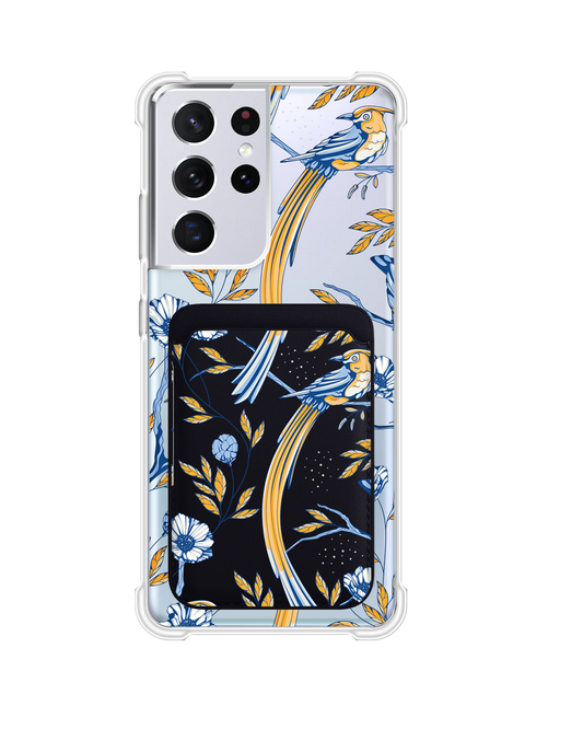 Android Magnetic Wallet Case - Lovebird 7.0