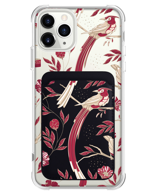 iPhone Magnetic Wallet Case - Lovebird 8.0