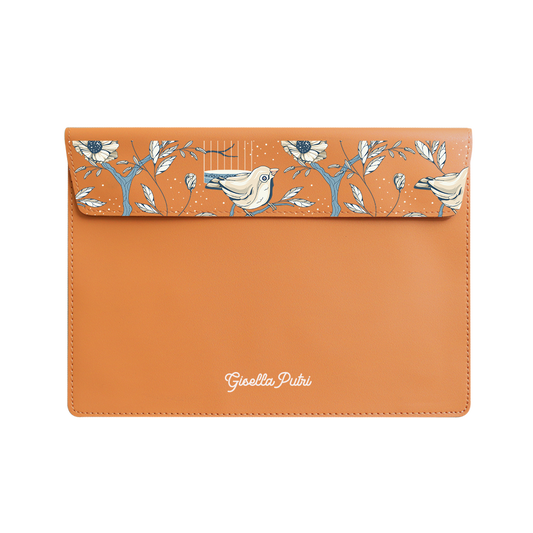 Vegan Leather Sleeve - Lovebird 9.0