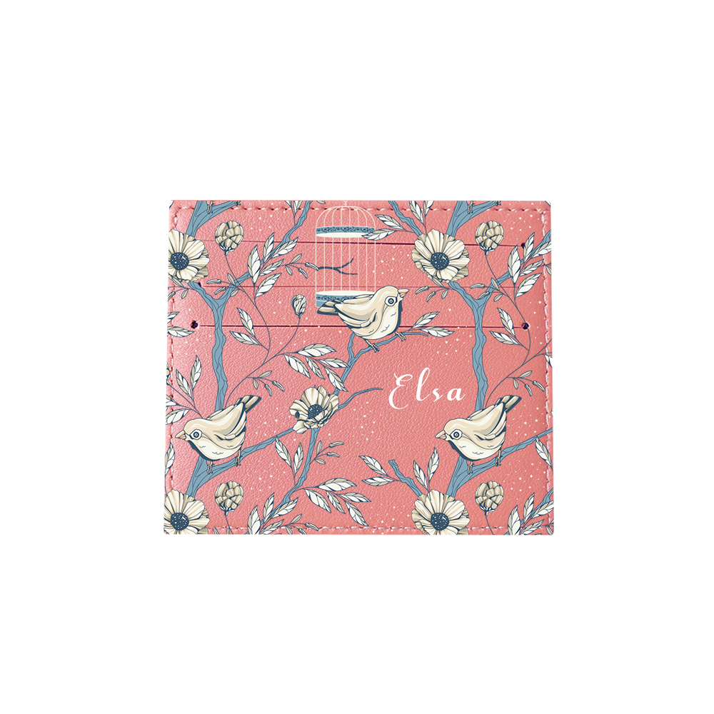 6 Slots Card Holder - Lovebird 9.0