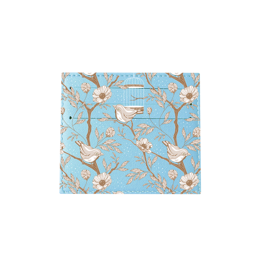 6 Slots Card Holder - Lovebird Monochrome 3.0