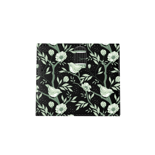 6 Slots Card Holder - Lovebird Monochrome 4.0