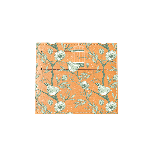 6 Slots Card Holder - Lovebird Monochrome 4.0