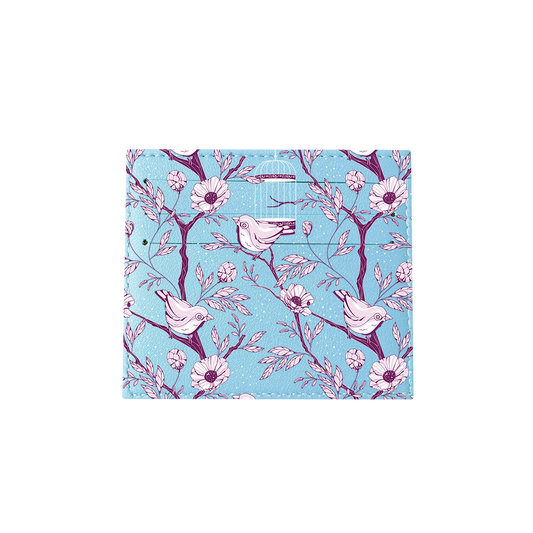 6 Slots Card Holder - Lovebird Monochrome 5.0