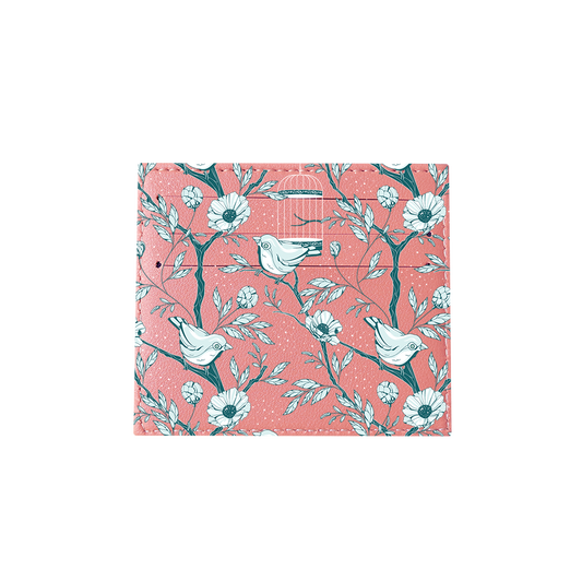6 Slots Card Holder - Lovebird Monochrome 6.0