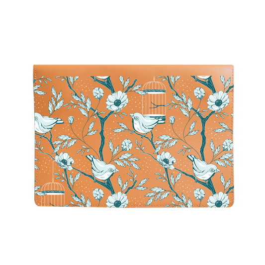 Vegan Leather Sleeve - Lovebird Monochrome 6.0