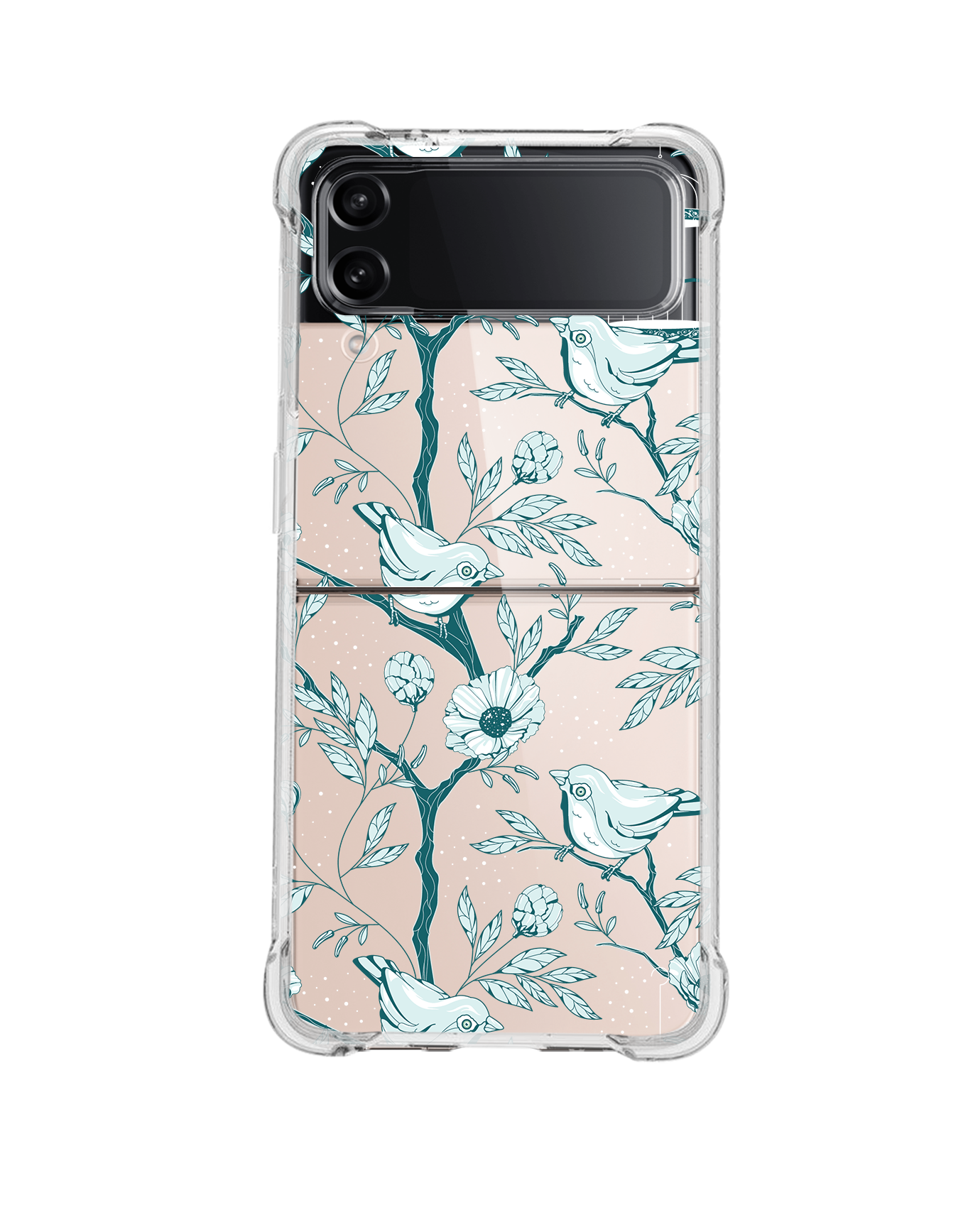 Android Flip / Fold Rearguard Hybrid - Lovebird Monochrome 6.0