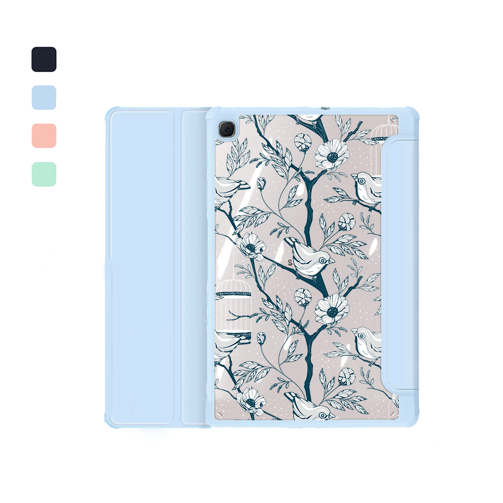 Android Tab Flipcover - Lovebird Monochrome