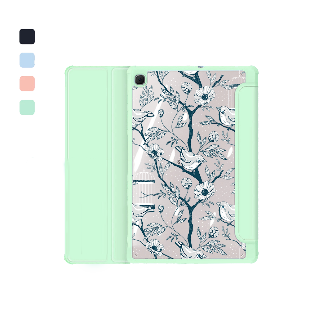 Android Tab Flipcover - Lovebird Monochrome