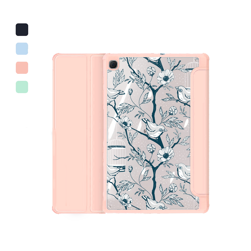 Android Tab Flipcover - Lovebird Monochrome
