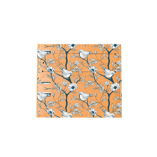 6 Slots Card Holder - Lovebird Monochrome