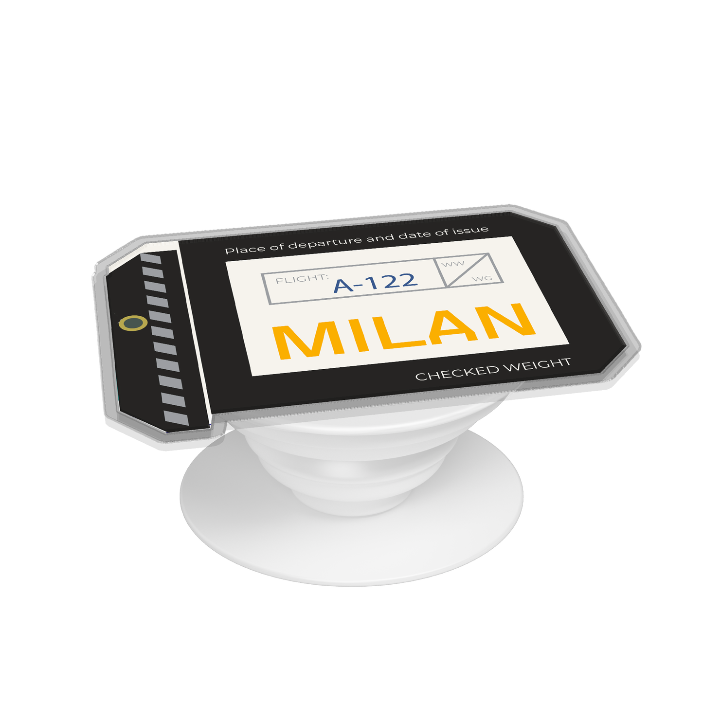 Pop Up Grip - Luggage Tag