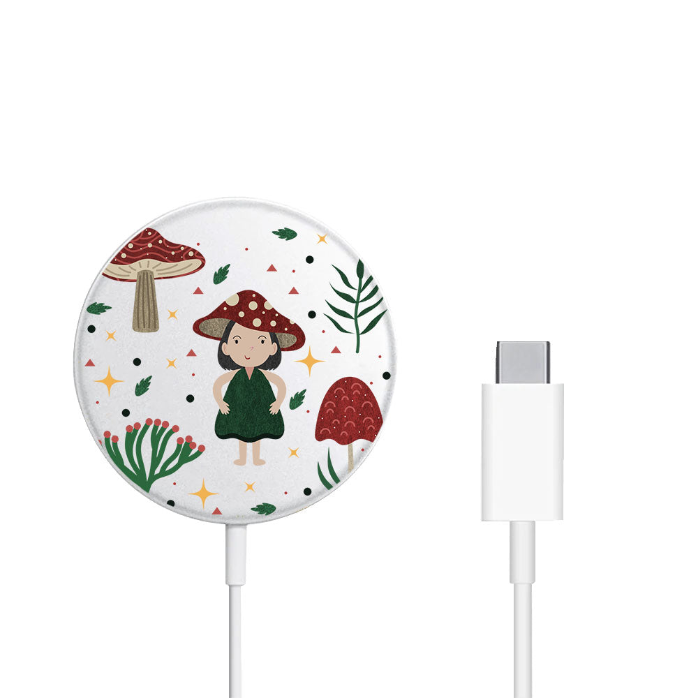 Magnetic Wireless Charger - Lost in the Forest 2.0
