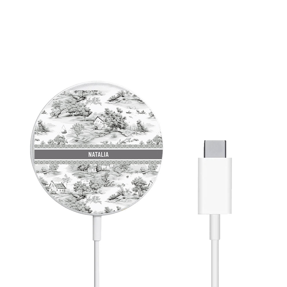 Magnetic Wireless Charger - Toile du Juoy Boat House