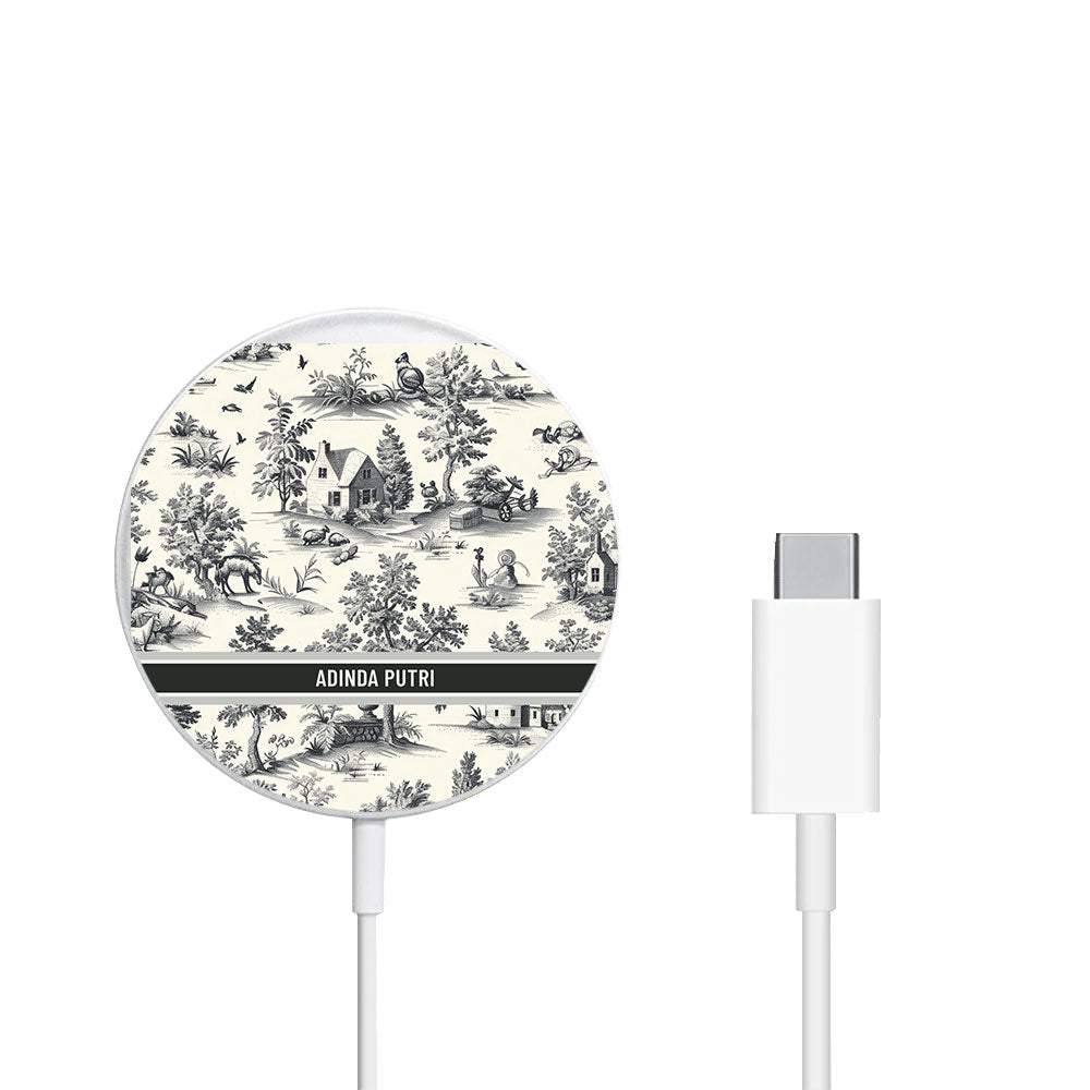 Magnetic Wireless Charger - Toile du Juoy Chalet