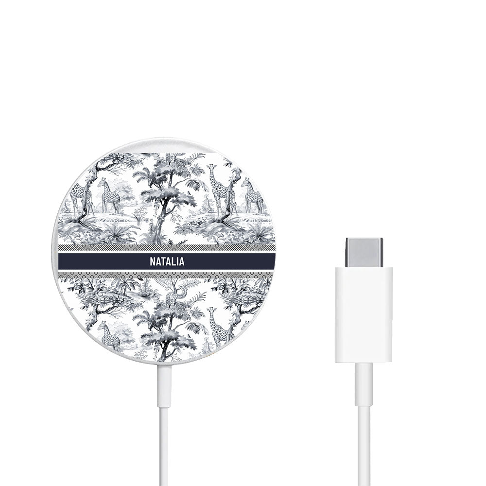 Magnetic Wireless Charger - Toile du Juoy Giraffe