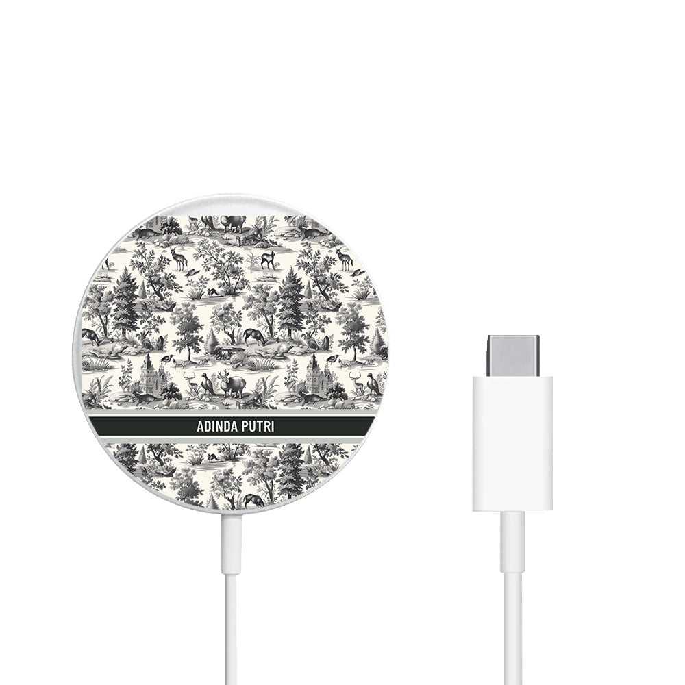 Magnetic Wireless Charger - Toile du Juoy Sauvage