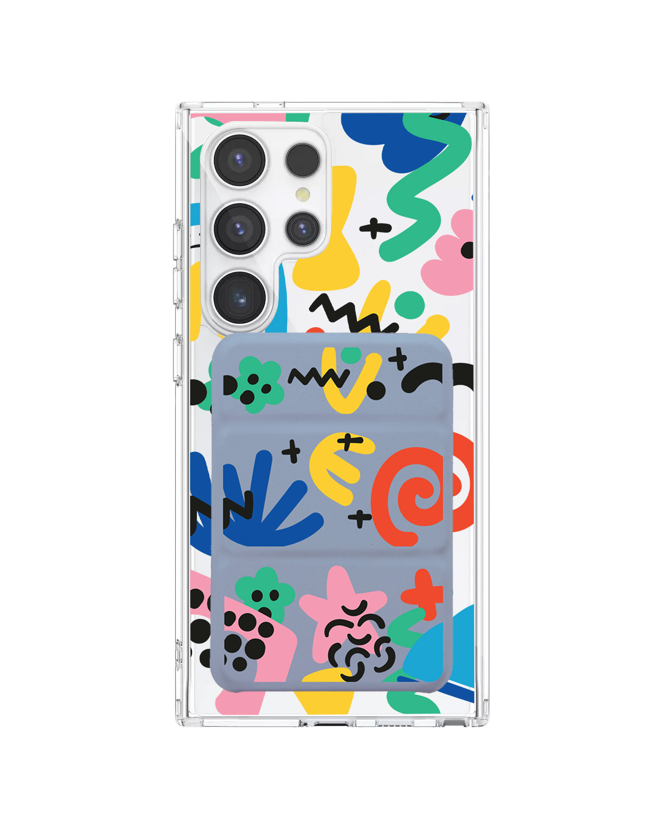 Android Magnetic Trifold Wallet Case - Celestial 2.0