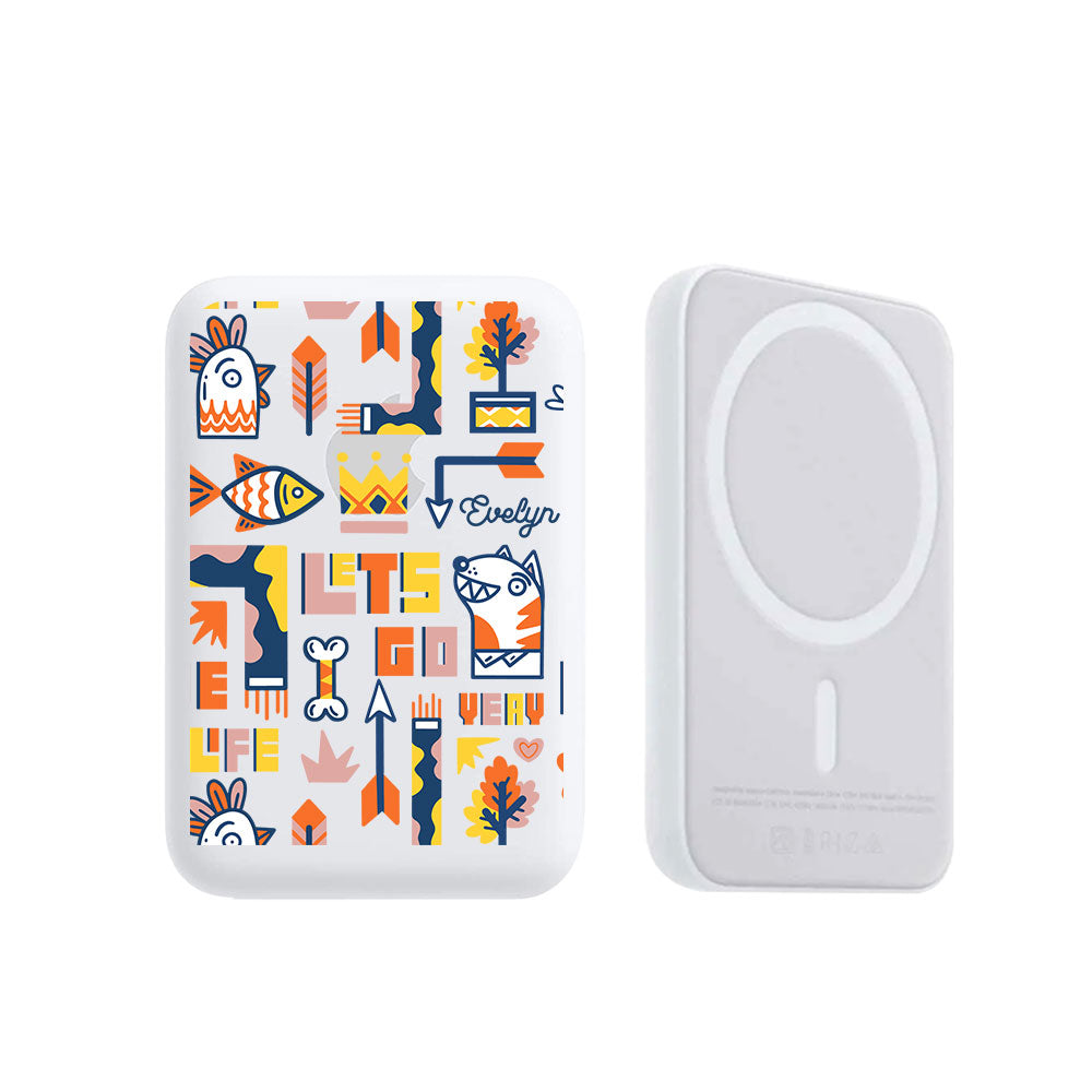 Magnetic Wireless Powerbank - Life in Colour