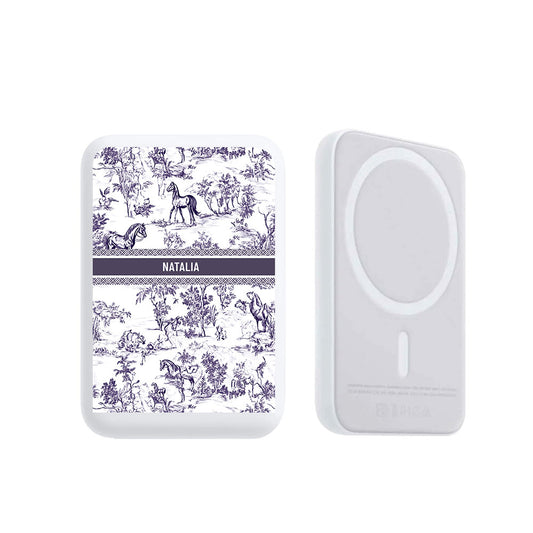 Magnetic Wireless Powerbank - Toile du Juoy Horse