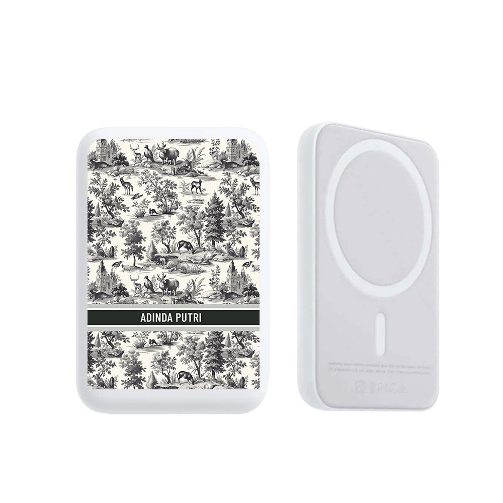 Magnetic Wireless Powerbank - Toile du Juoy Sauvage