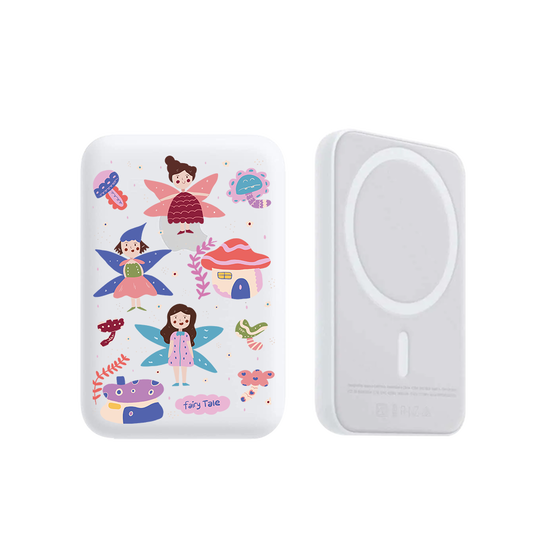 Magnetic Wireless Powerbank - Fairytale