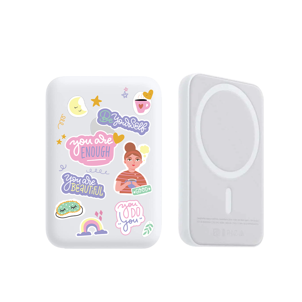 Magnetic Wireless Powerbank - Be Yourself