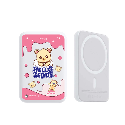 Magnetic Wireless Powerbank - Hello Teddy 2.0